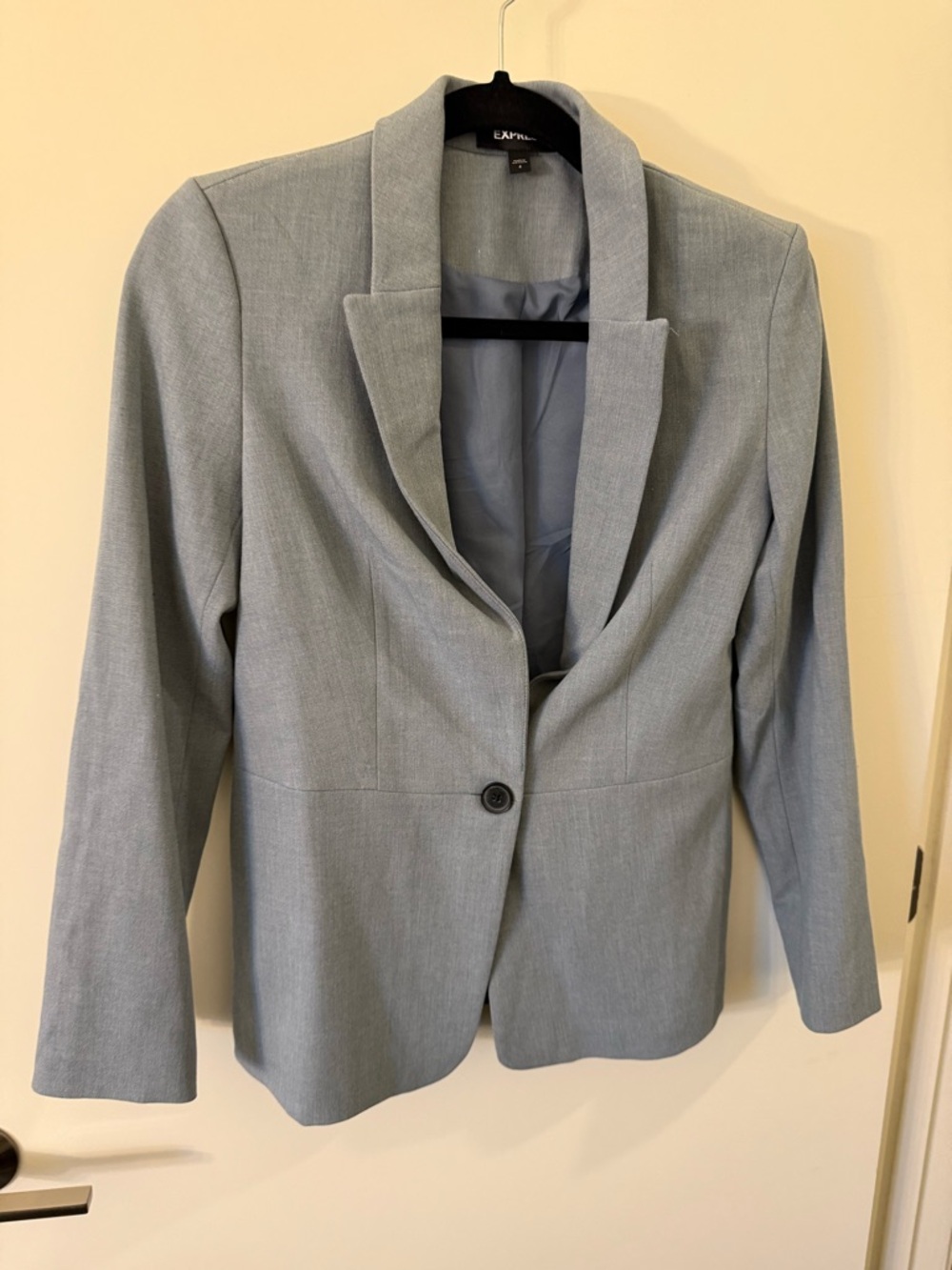Express Light Baby Blue Women's Blazer